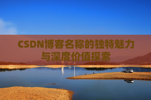CSDN博客名称的独特魅力与深度价值探索